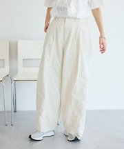 コットンナイロンカーブパンツ