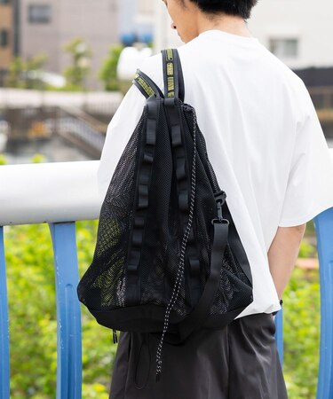 WEEKENDER メッシュ2WAYトートバック