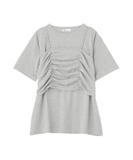 2点セット ビスチェレイヤードプルオーバー