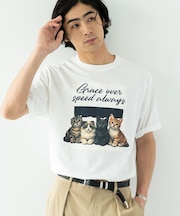 アソートアニマル柄ビッグTシャツ