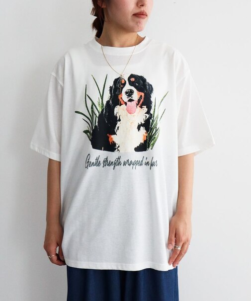 アソートアニマル柄ビッグTシャツ