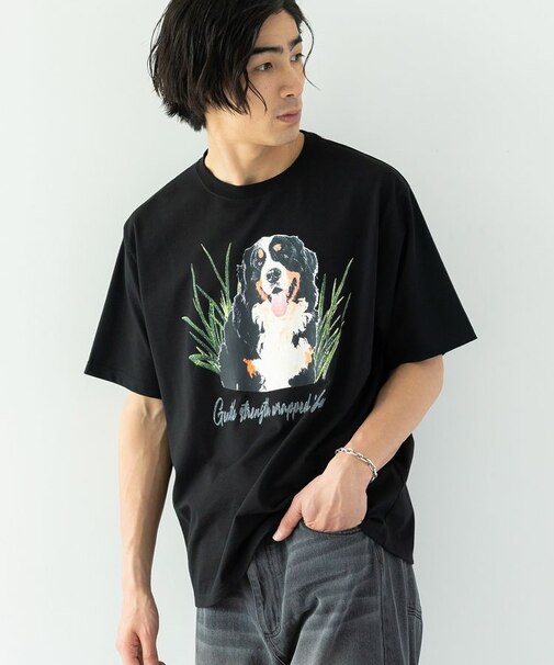 アソートアニマル柄ビッグTシャツ