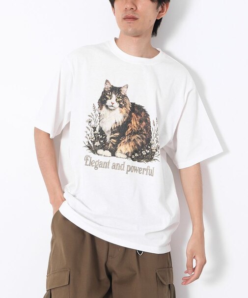 アソートアニマル柄ビッグTシャツ