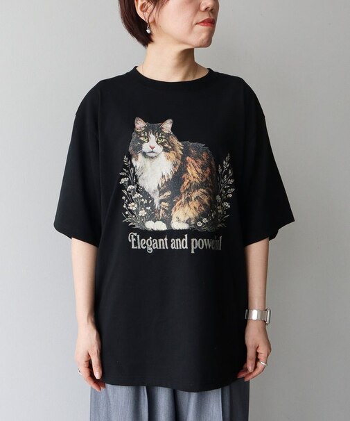 アソートアニマル柄ビッグTシャツ