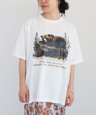 アソートアニマル柄ビッグTシャツ