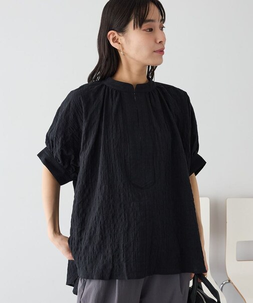 ナチュラルワッシャーブラウス【WEB限定カラー有り】