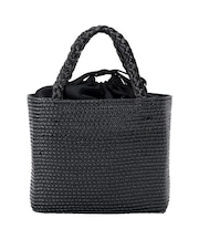 METALLIC BRAID TOTE