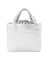 METALLIC BRAID TOTE