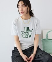フロッキープリントTシャツ