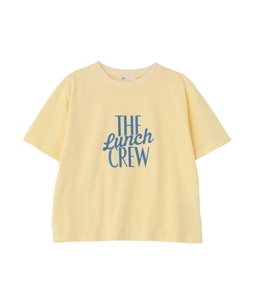 フロッキープリントTシャツ