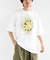 接触冷感フルーツ柄半袖Tシャツ