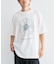 フラワープリントグラフィックTシャツ