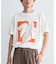 フラワープリントグラフィックTシャツ