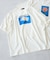 フラワープリントグラフィックTシャツ