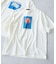 フラワープリントグラフィックTシャツ