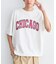 カレッジロゴグラフィックTシャツ