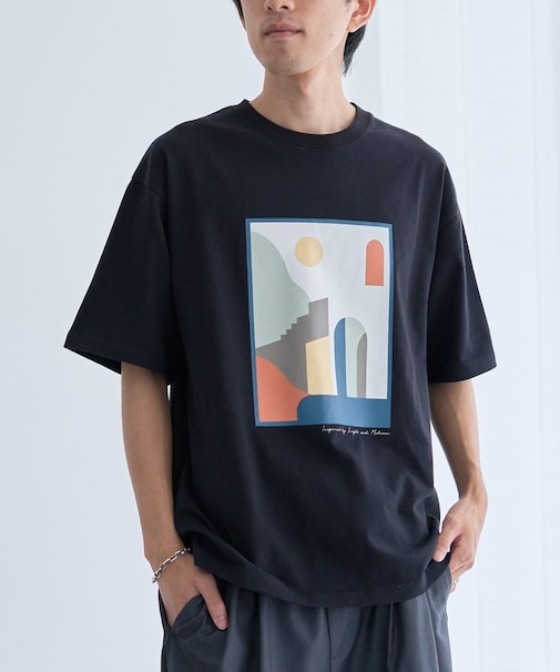 アートロゴイラストTシャツ
