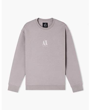 【A|X アルマーニ エクスチェンジ】ICON クルーネックスウェットプルオーバー