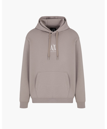 【A|X アルマーニ エクスチェンジ】ICON フーデッドスウェットプルオーバー