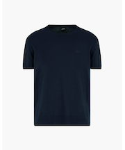 【A|X アルマーニ エクスチェンジ】 オーガニックコットン ニット Tシャツ