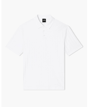 【A|X アルマーニ エクスチェンジ】オールオーバージャカードロゴ 半袖ポロシャツ