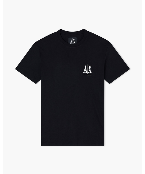 【A|X アルマーニ エクスチェンジ】AXロゴ 半袖クルーネックTシャツ