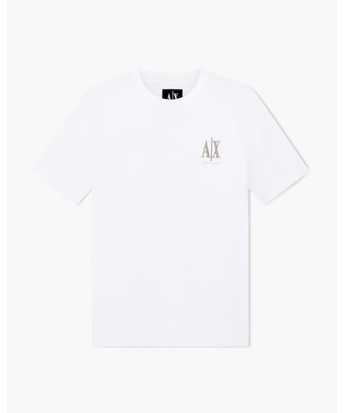 A|X アルマーニ エクスチェンジ】AXロゴ 半袖クルーネックTシャツ