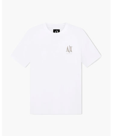 【A|X アルマーニ エクスチェンジ】AXロゴ 半袖クルーネックTシャツ