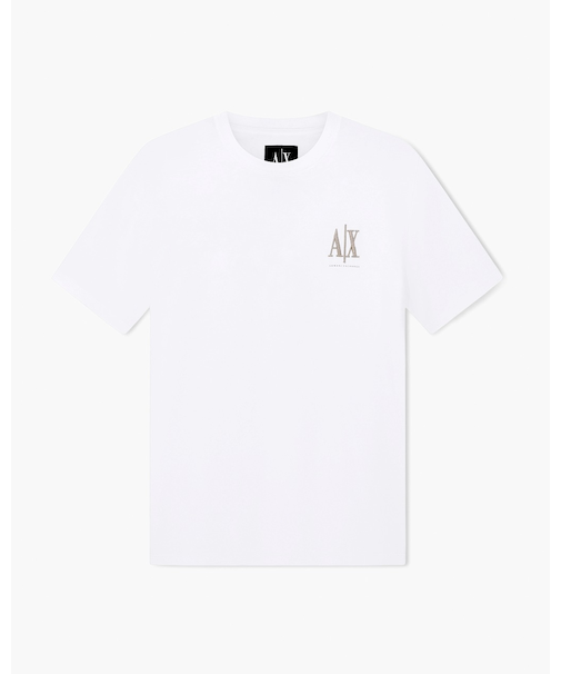 【A|X アルマーニ エクスチェンジ】AXロゴ 半袖クルーネックTシャツ