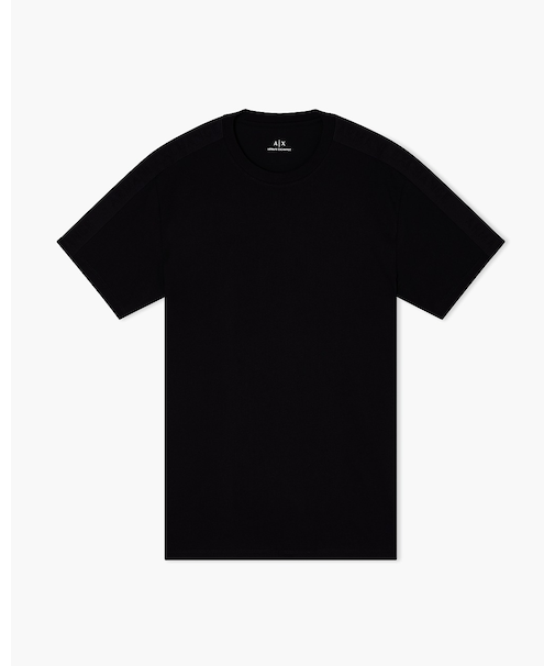 【A|X アルマーニ エクスチェンジ】ロゴテープ 半袖クルーネックTシャツ