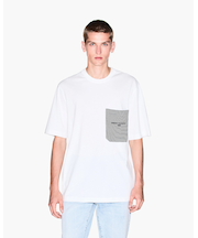 【A|X アルマーニ エクスチェンジ】パッチポケットディテール 半袖クルーネックTシャツ/REGULAR+