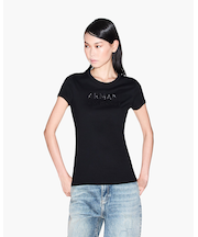 【A|X アルマーニ エクスチェンジ】A|Xロゴ 半袖クルーネックTシャツ