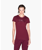 【A|X アルマーニ エクスチェンジ】A|Xロゴ 半袖クルーネックTシャツ