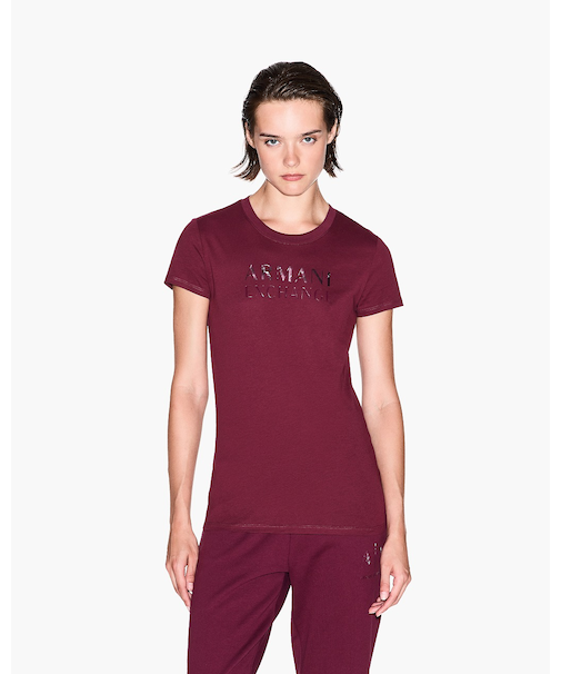 【A|X アルマーニ エクスチェンジ】A|Xロゴ 半袖クルーネックTシャツ