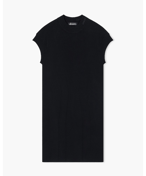 A|X アルマーニ エクスチェンジ】モックネックニットドレス