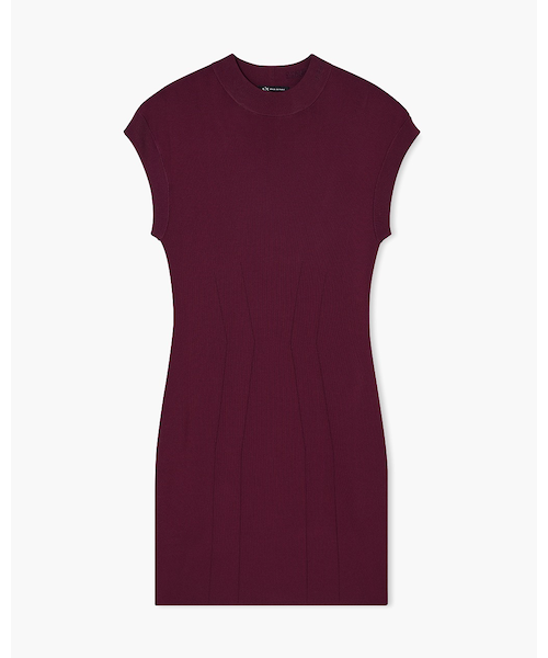 A|X アルマーニ エクスチェンジ】モックネックニットドレス