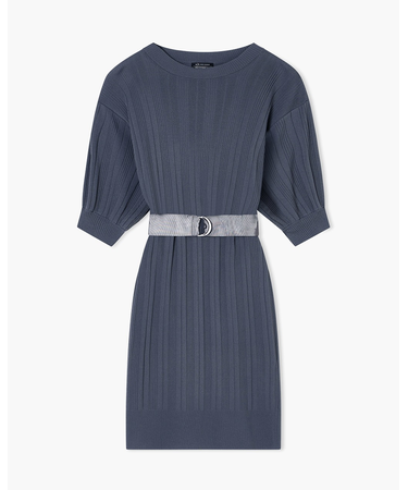 【A|X アルマーニ エクスチェンジ】ベルト付き ニットドレス