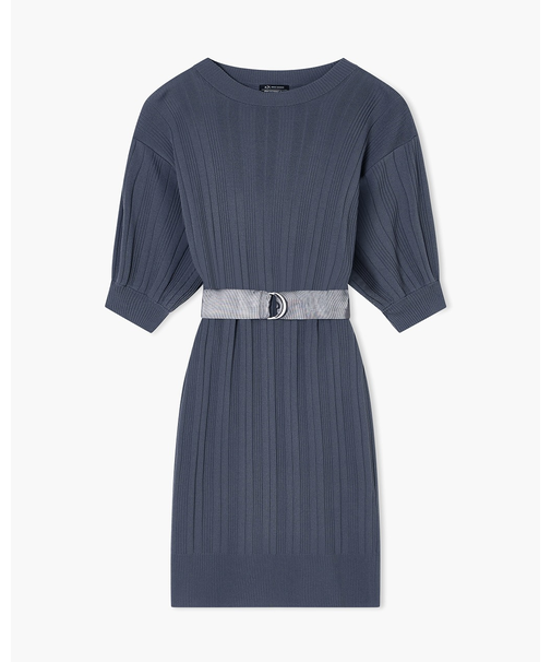 【A|X アルマーニ エクスチェンジ】ベルト付き ニットドレス