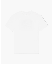 【A|X アルマーニ エクスチェンジ】エンボススクエアロゴ 半袖クルーネックTシャツ/REGULAR