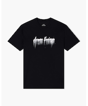 【A|X アルマーニ エクスチェンジ】AXロゴ 半袖クルーネックTシャツ