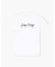【A|X アルマーニ エクスチェンジ】AXロゴ 半袖クルーネックTシャツ