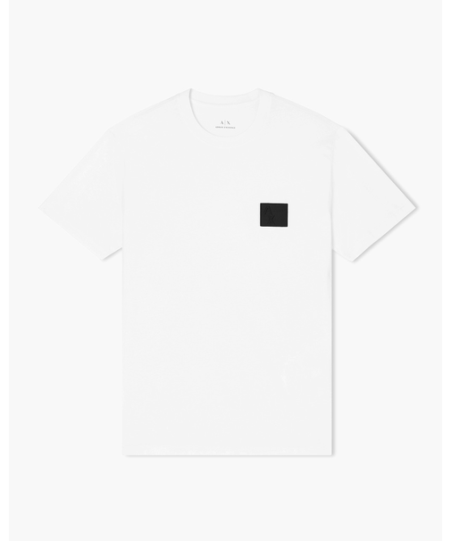 【A|X アルマーニ エクスチェンジ】ロゴパッチ 半袖クルーネックTシャツ