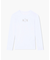 【A|X アルマーニ エクスチェンジ】AXロゴ 長袖クルーネックTシャツ