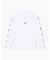 【A|X アルマーニ エクスチェンジ】ランダムロゴ 長袖クルーネックTシャツ
