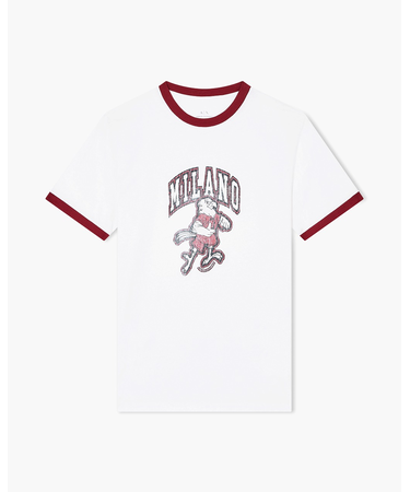 【A|X アルマーニ エクスチェンジ】イーグルデザイン 半袖クルーネックTシャツ