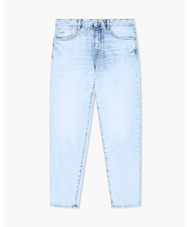 【A|X アルマーニ エクスチェンジ】ライトブルーウォッシュデニムパンツ