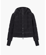 【A|X アルマーニ エクスチェンジ】リンクルナイロンショートパファージャケット