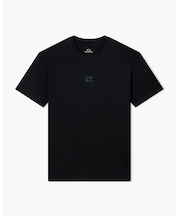 【A|X アルマーニ エクスチェンジ】ミニロゴパッチ 半袖クルーネックTシャツ