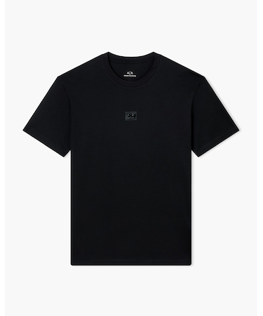 【A|X アルマーニ エクスチェンジ】ミニロゴパッチ 半袖クルーネックTシャツ