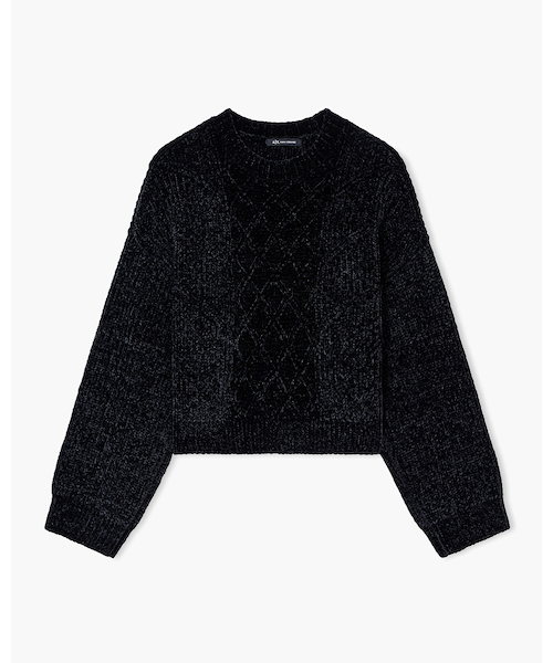 A|X アルマーニ エクスチェンジ】ラティス ニットプルオーバー